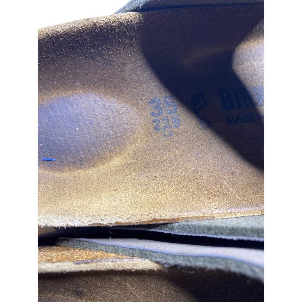 Birkenstock Kids Sandals in Olive Brown - Picture 9 of 10